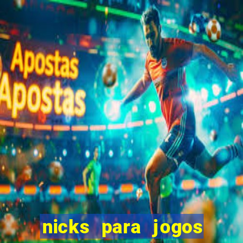 nicks para jogos de tiro